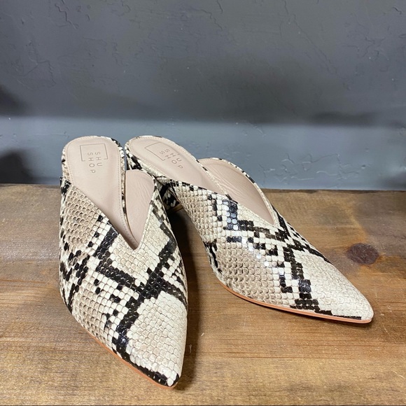 Shu Shop Snake Mule - Picture 2 of 2